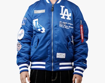 New Era x Alpha Industries Los Angeles Dodgers MA-1 Bomber Jacket