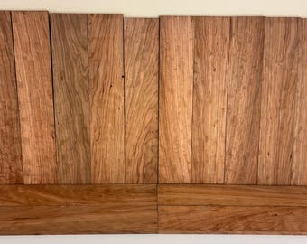Figured Cherry Wood Craft Pack - 14 pieces