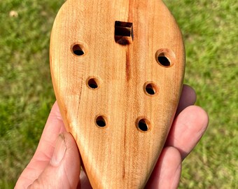 Cherry In line Ocarina - Native American Scale