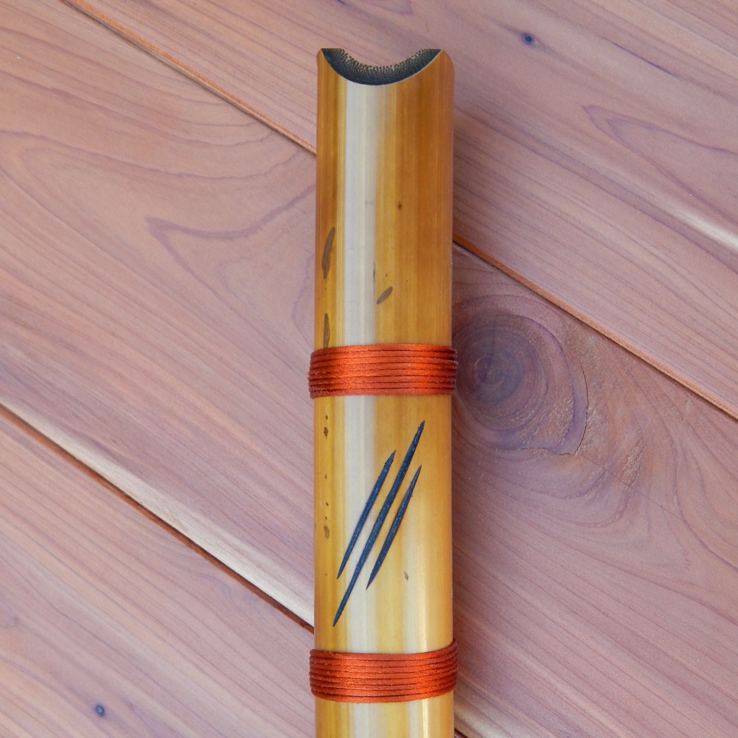 Japanese Shakuhachi Heat Treated Bamboo Flute Multiple keys Etsy