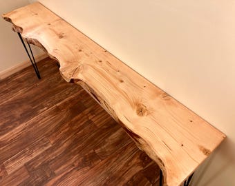 Custom Live Edge Table in Red Spruce