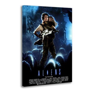 Canvastavla med filmposter Aliens (oramad)