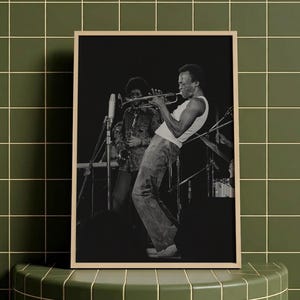 Vintage Miles Davis Poster - Etsy