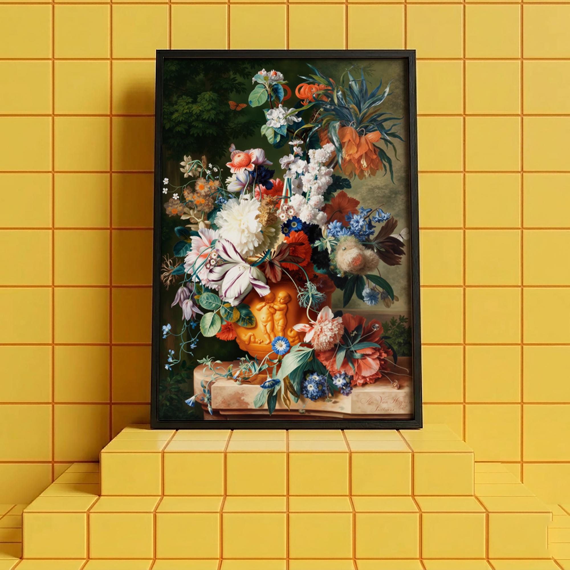 Jan Davidsz De Heem Floral Print, Dutch Still Life Baroque Gallery