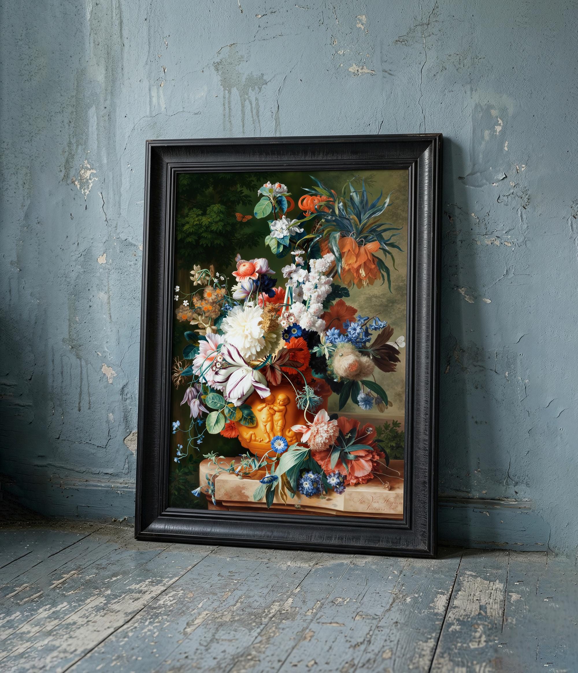 Jan Davidsz De Heem Floral Print, Dutch Still Life Baroque Gallery