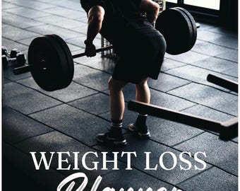 Weight Loss Digital And Printable Planner