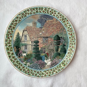 Sue Scullard Cottage Plates - Etsy