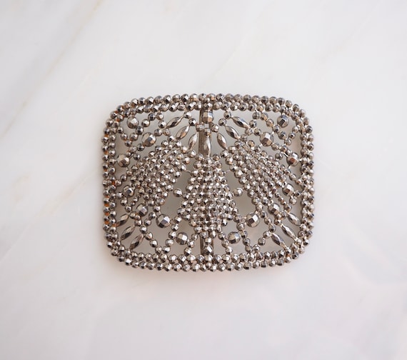 French Victorian steel cut buckle 1.75” x 2” s-l400.jpg main image 2
