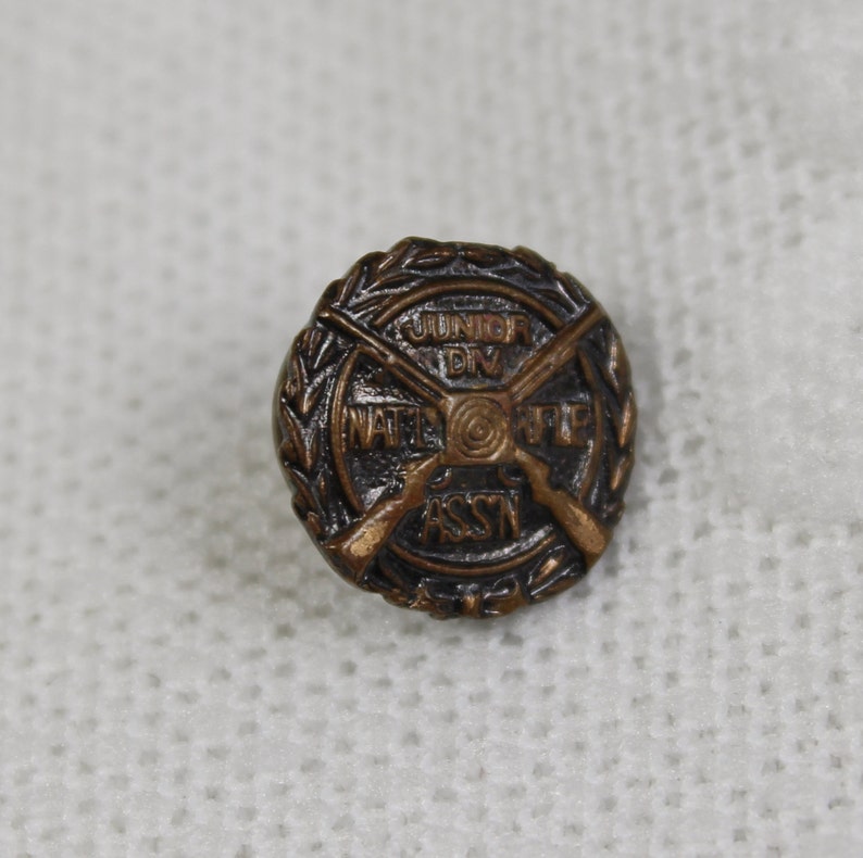 NRA Vintage Lapel Pin Junior Division National Rifle Etsy