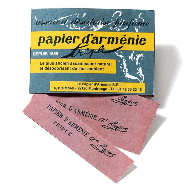 Papier D'Armenie Incense- the most ancient natural room deodorizer