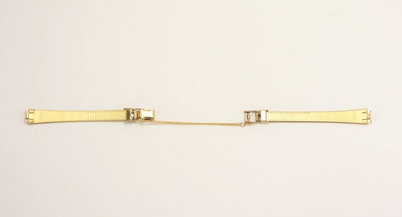 SEIKO Ladies Stainless Steel Gold Plated Wristwat… - image 5