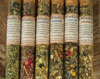 The Witches Hat Herbal spell Blends