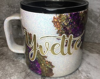 Taza de geode personalizada