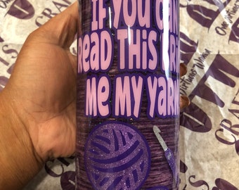 Vaso de hilo personalizado