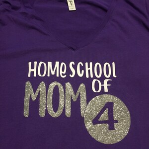 Homeschool Mom custom tee