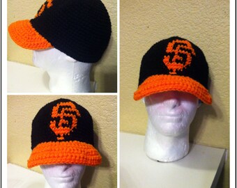 Gorra inspirada en la ciencia ficción hecha a mano en crochet