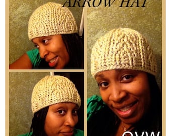 Gorro texturizado arrow