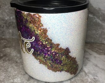 Vaso geode personalizado