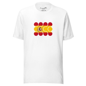 Spain Flag T-Shirt | Football Soccer Fan Gift | National Pride Tee | Unisex