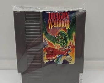 Dragon Warrior (Nintendo NES, 1989) Tested And Working