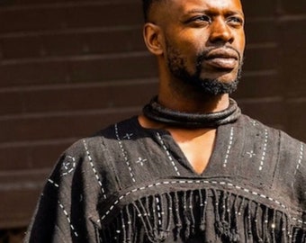Dogon Leather Necklace, Braided Leather