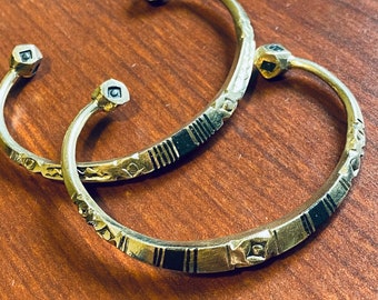 viking tuareg cuff bracelet tuareg cuivre handmade