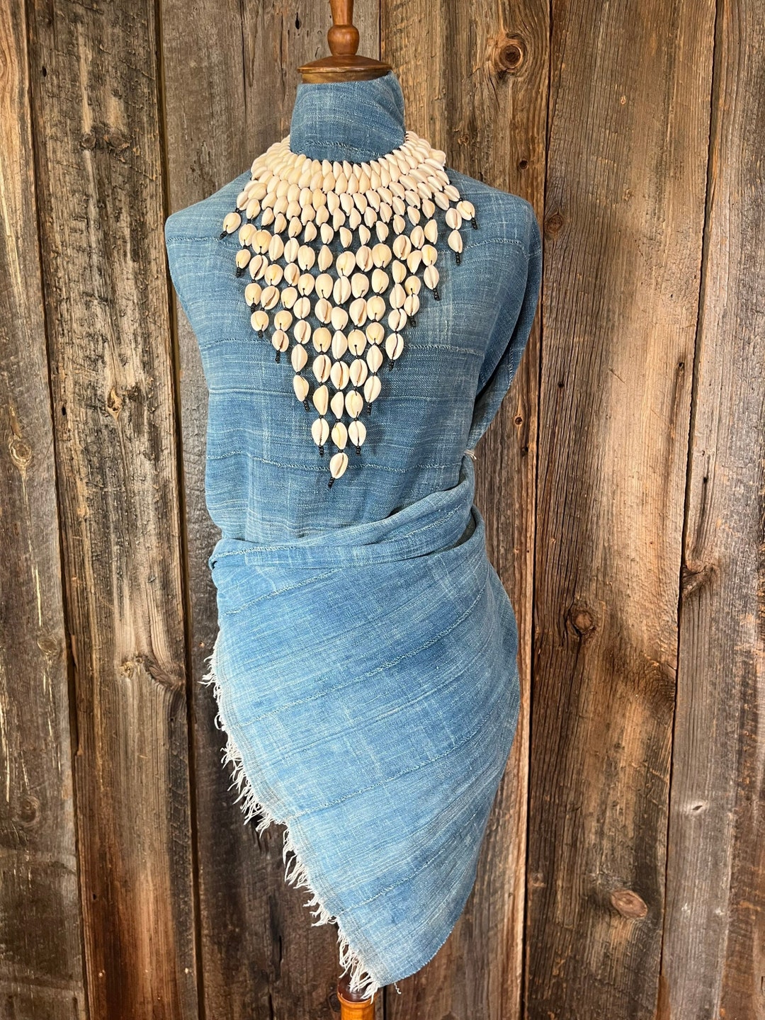 Cowry Necklace, African Cowries, Cowrie Collar, Cowry Strand Necklace