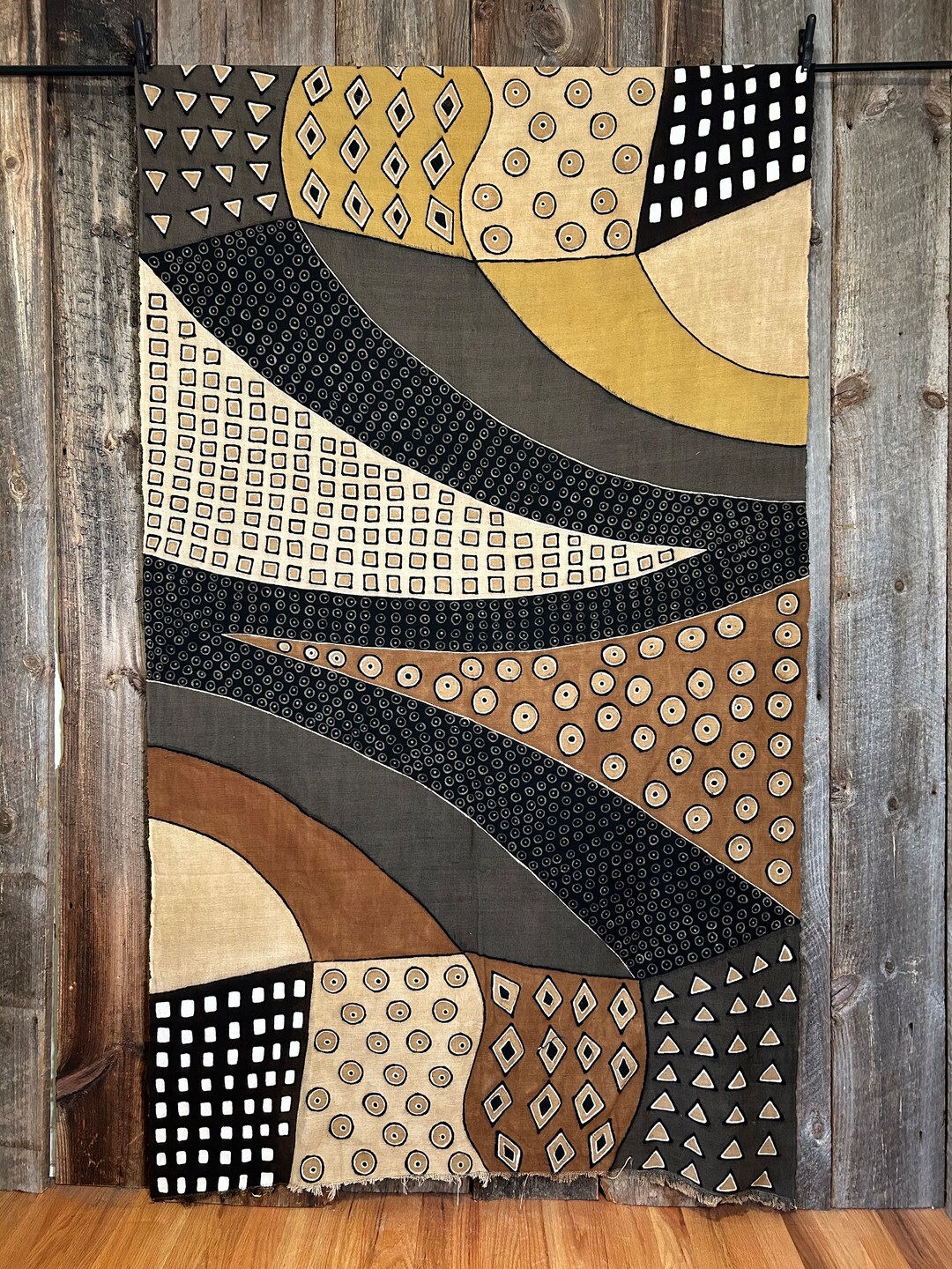 Mudcloth Fabric, Mudcloth Tapestry, African Mud Cloth, Boho Home Decor