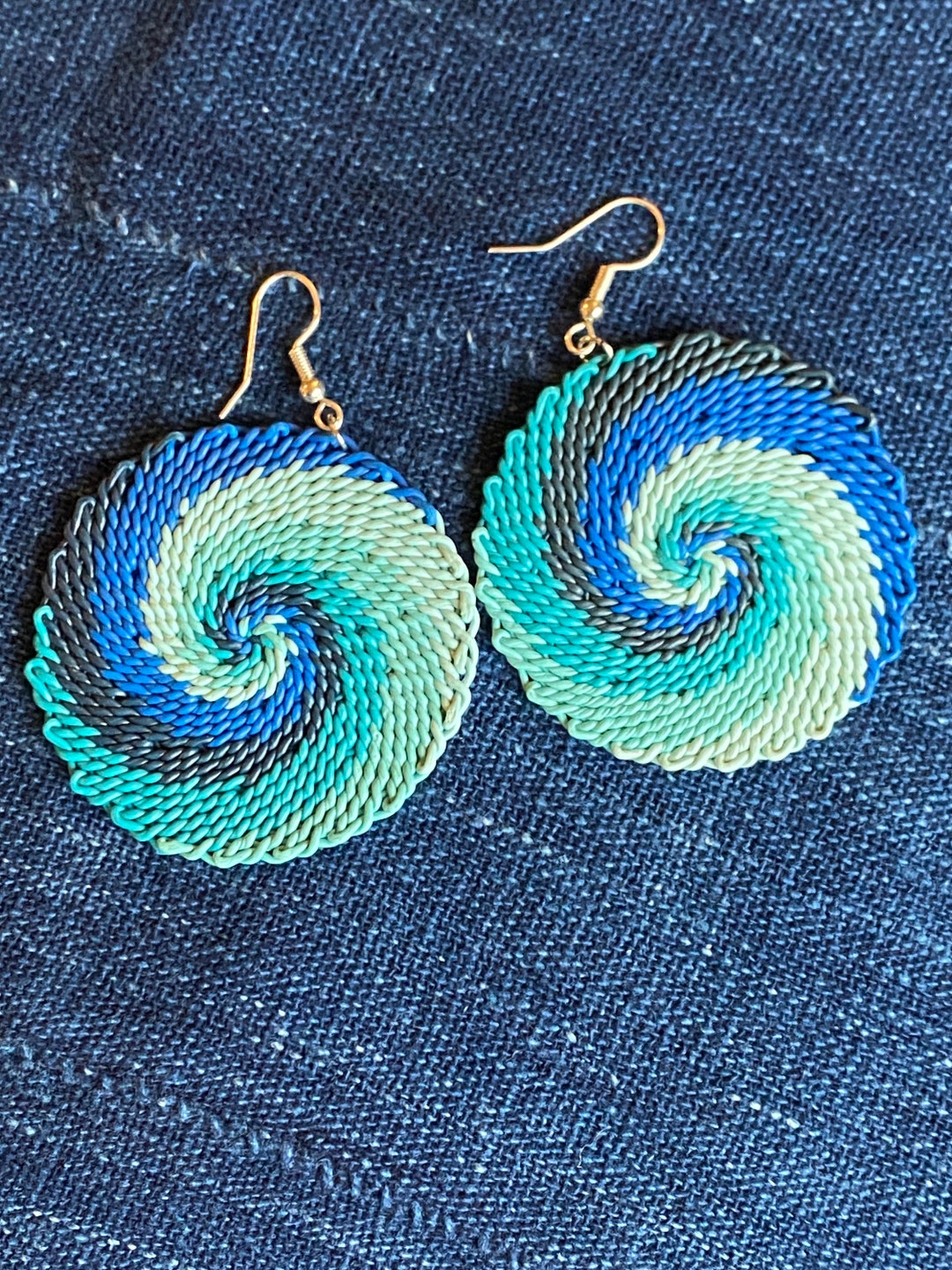 Telephone Wire Earrings Zulu Telephone Wire Telephone Wire Etsy