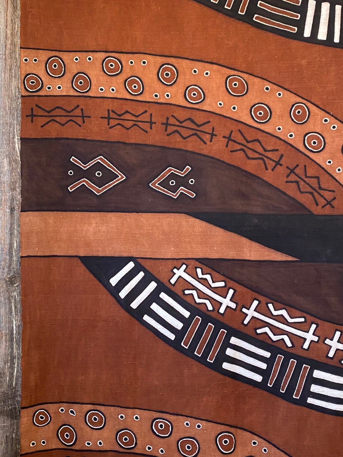 Mudcloth Wall Art Mudcloth Fabric Mudcloth Throw Authentic Etsy