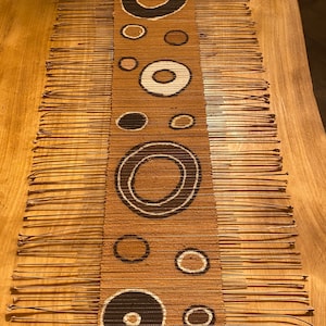 Mudcloth Table Runner, African Decor, Woven Wall Art
