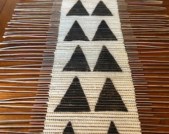 Mudcloth Table Runner, Unique Dining Decor, Eclectic Home Decor,
