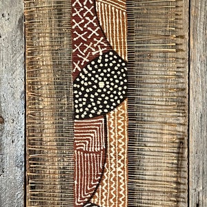 Mudcloth Fabric Table Runner, Wall Hanging Art, African Art, Mudcloth Table Runner, Unique Table Runner, Mudcloth Home Decor