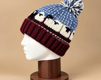 Bryan Hat Crochet – Resident Evil Beanie, Handmade Gaming Gift, Adult Size 60cm, 3 Colors, Game halloween cosplay, costume