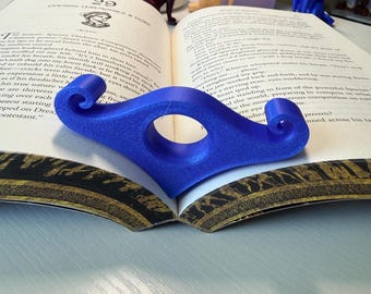 3D-gedruckter Buchseitenhalter | Freihändiges Lesezubehör für den Daumen