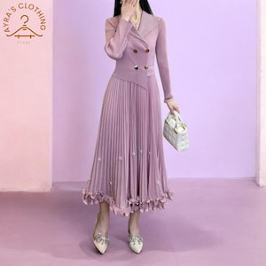 Korean Style Formal Dress - Etsy