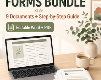Doula Practice Forms Bundle | Birth Worker Intake & Consent Kit