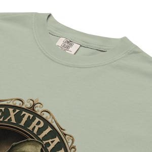 Wextrian Water & Power unisex garment-dyed heavyweight t-shirt | Steampunk Fantasy Worldbuilding Apparel | TTRPG and Book Lover Gift