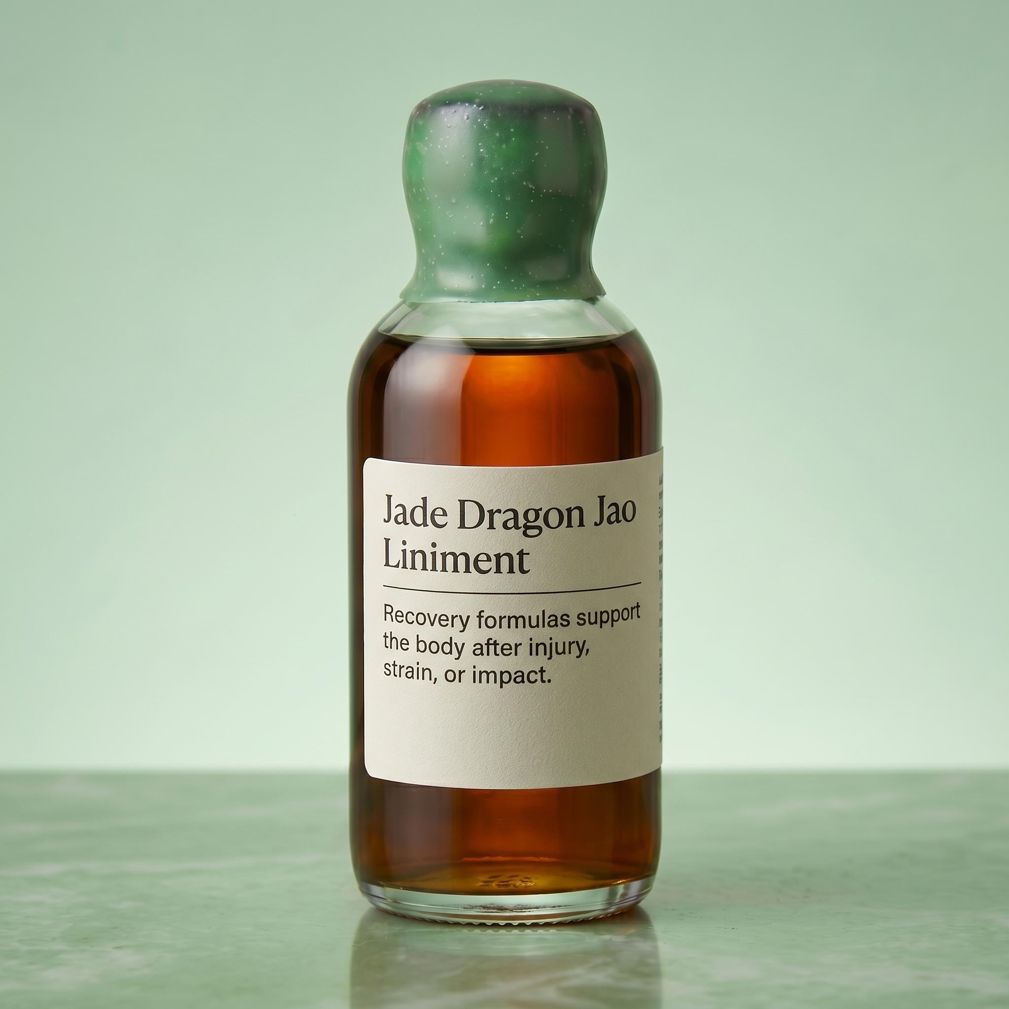 Jade Dragon Jao Liniment 2oz Sprain, Bruise & Training Recovery supports Circulation