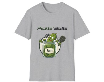 Pickle'Balls Pickleball Shirt | Pickleball Humor Tee - Pickle Jam
