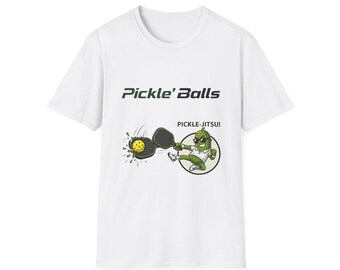 Pickle'Balls Pickleball Shirt | Pickleball Humor Tee - Pickle Jutsu