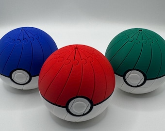 Pokéball Twist Fidget Toy – Custom Color Sensory Stress Relief Spinner