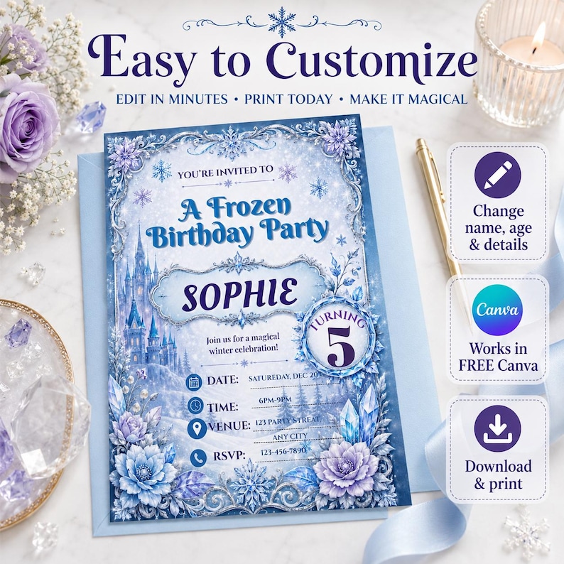 Frozen Fun Summer Party Birthday Invitation Pool Party Ice Princess frozen-fun-summer-party-birthday-invitation-pool-party-ice-princess