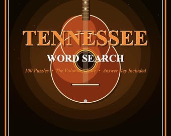 Sopas de letras de Tennessee: ciudades, música y naturaleza del estado (descarga en PDF)