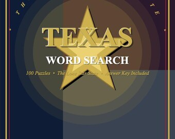 Sopas de letras de Texas: 100 crucigramas, ciudades, historia, comida (descarga en PDF)