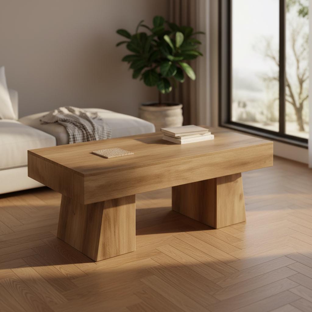Organic low coffee table - Etsy 日本