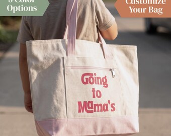 Bolsa de viaje personalizada para niños, bolsa para intercambio de custodia, bolsa de viaje familiar dividida, bolsa de visita de fin de semana, nailon, dos hogares