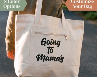 Bolsa de fin de semana infantil personalizada para hogares separados, bolsa de intercambio de custodia, bolsa de lona para crianza compartida, bolsa de viaje de algodón para dos hogares.