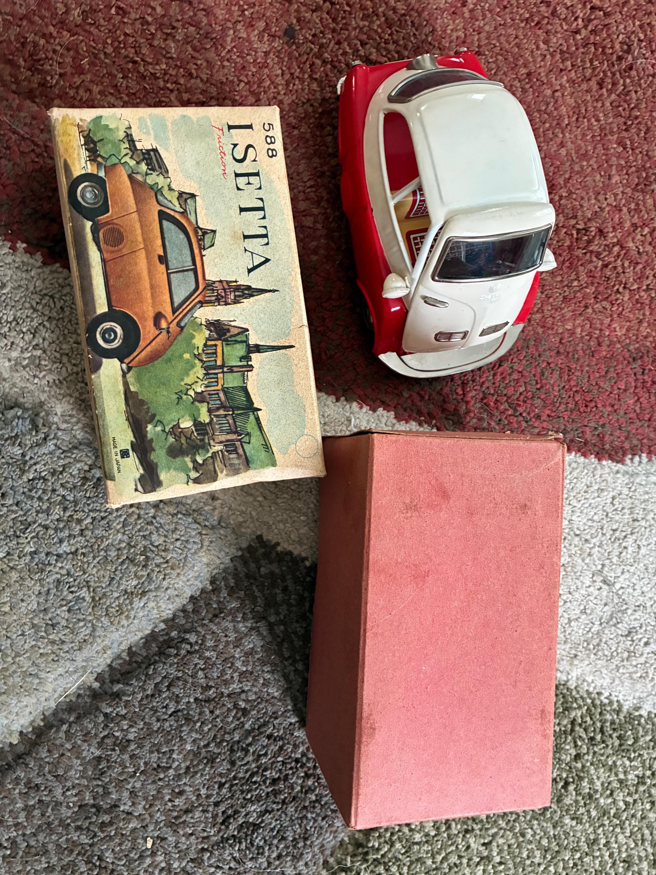 Tin Isetta Toy Car - Etsy