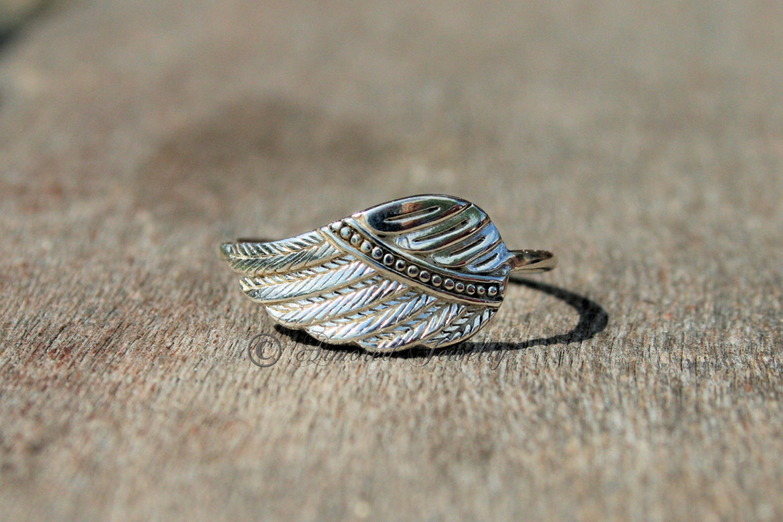 Angel Wing Ring 3 Sterling Silver Angels Ring Indian - Etsy